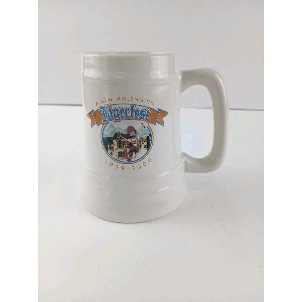 Jagermeister Stein jagerfest 1999-2000 Mug Ceramic 4.5
